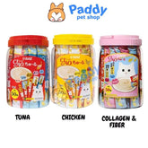 Hộp 50 Tuýp Súp Thưởng Mèo Ciao Churu Mix Nhiều Vị - Paddy Pet Shop